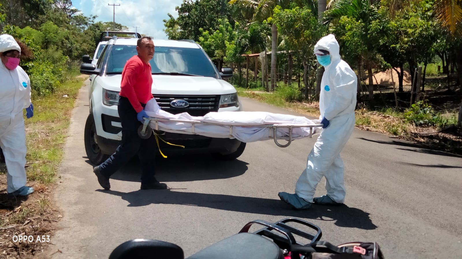 El cuerpo ya fue llevado al Servicio Médico Forense para practicar la necropsia de ley