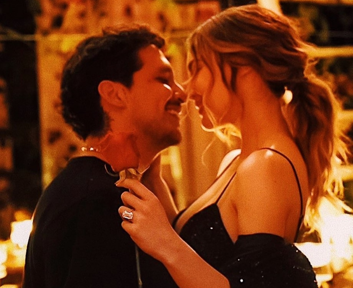 La pareja se mostró más cariñosa que nunca durante el evento