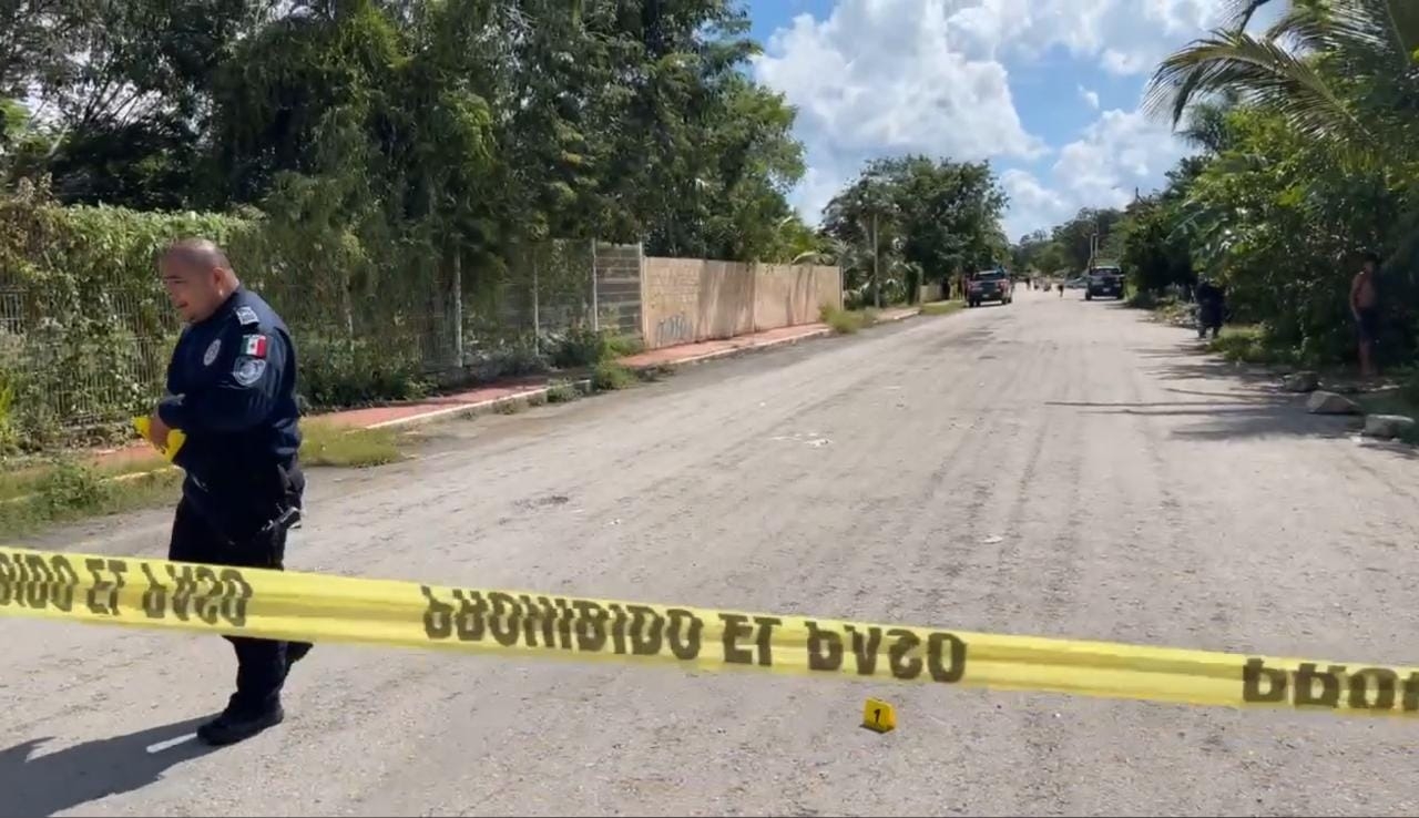 "El Flaco" vendía antojitos en una zona cercana a la Gasolinera ubicada en la salida hacia Tulum