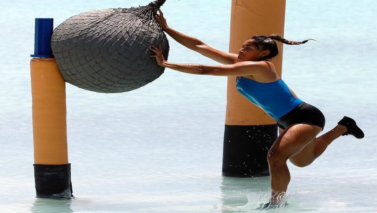 En la competencia del Exatlón el equipo azul fue el vencedor del día; sin embargo, Yareli Arguijo se convirtió en la sexta eliminada en el duelo de este domingo En la competencia del Exatlón el equipo azul fue el vencedor del día; sin embargo, Yareli Arguijo se convirtió en la sexta eliminada en el duelo de este domingo