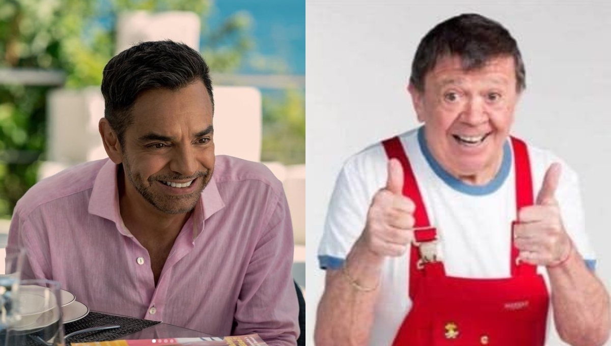 Hace unos años se viralizó un video donde aparece Eugenio Derbez como edecán de Chabelo, quien le propinó una cacheteda cuando el comediante se disponía a sacar boletos de la catafixia