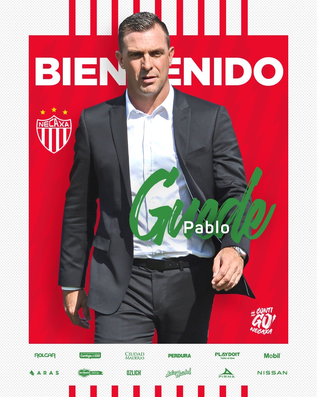 Ante la salida de Guillermo Vázquez, el cuadro de Aguascalientes anuncio de manera oficial a quien será su nuevo técnico
