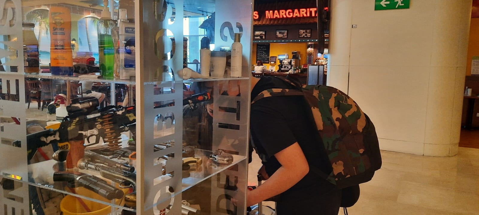 El turista destacó que era increíble ver como algunas cosas insignificantes podrían tener negados el acceso