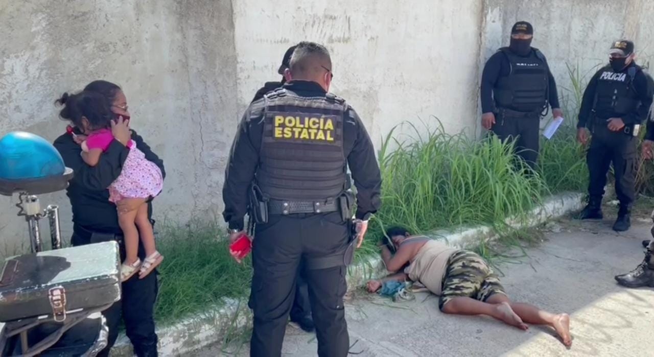 Familiares de la mujer alcoholizada se llevaron a la menor