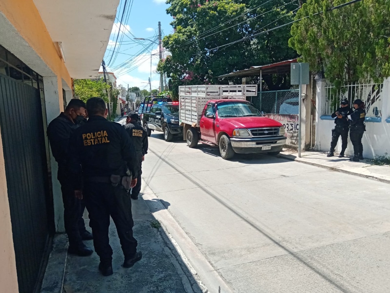 La camioneta fue encontrada a unas cuadras de su casa, en el talle La camioneta fue encontrada a unas cuadras de su casa, en el talle