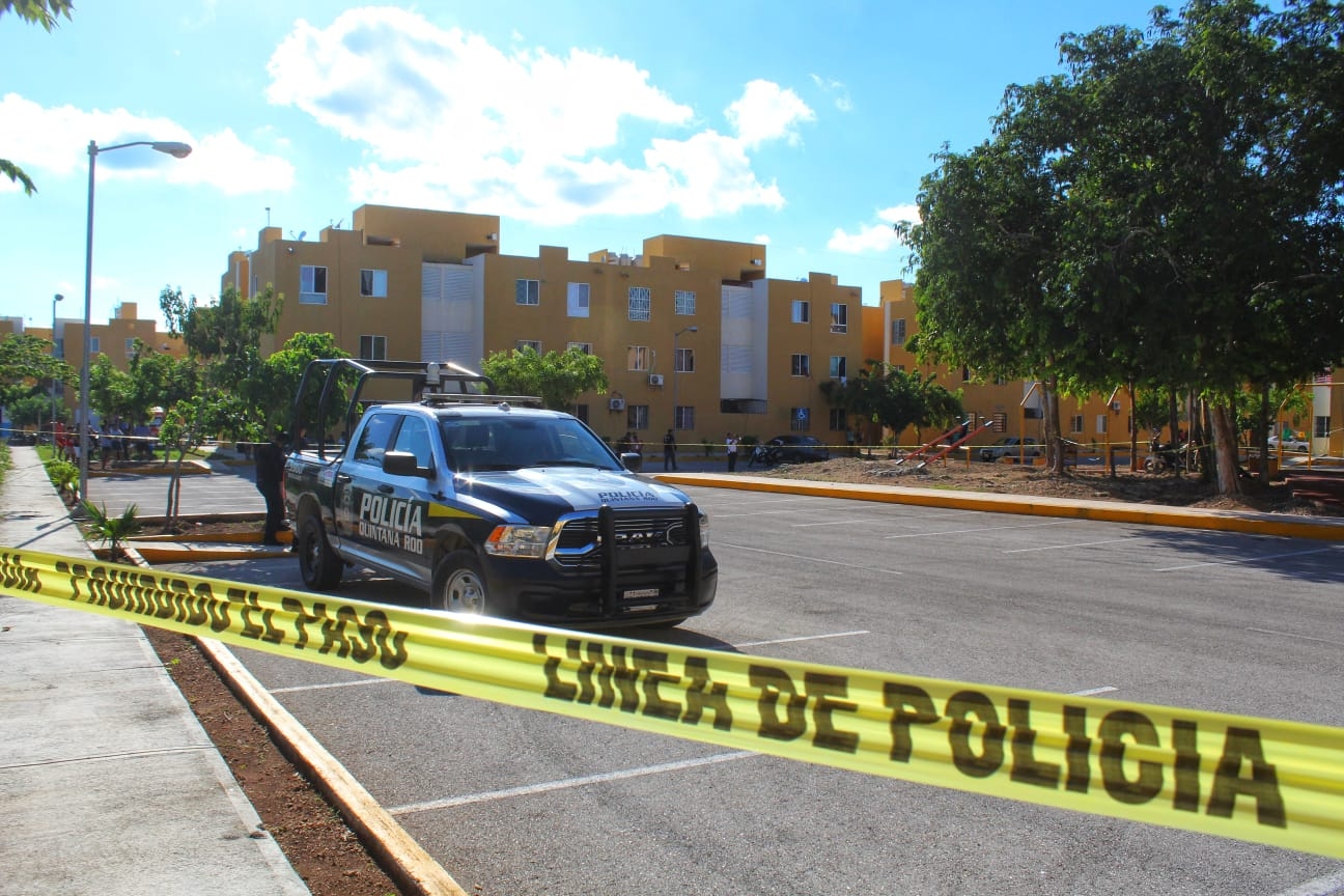 El asesinato ocurrió en un parque del fraccionamiento Cielo Nuevo en la Supermanzana 249 de Cancún