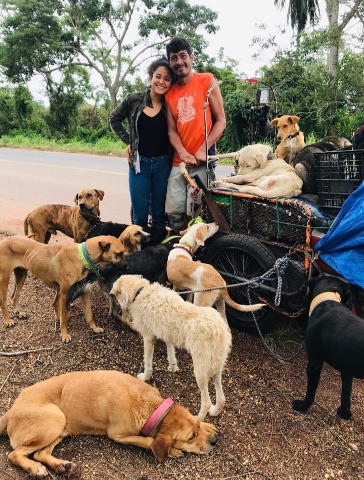 El Salvaperros fue visto en los últimos días pasando por Playa del Carmen y Puerto Morelos