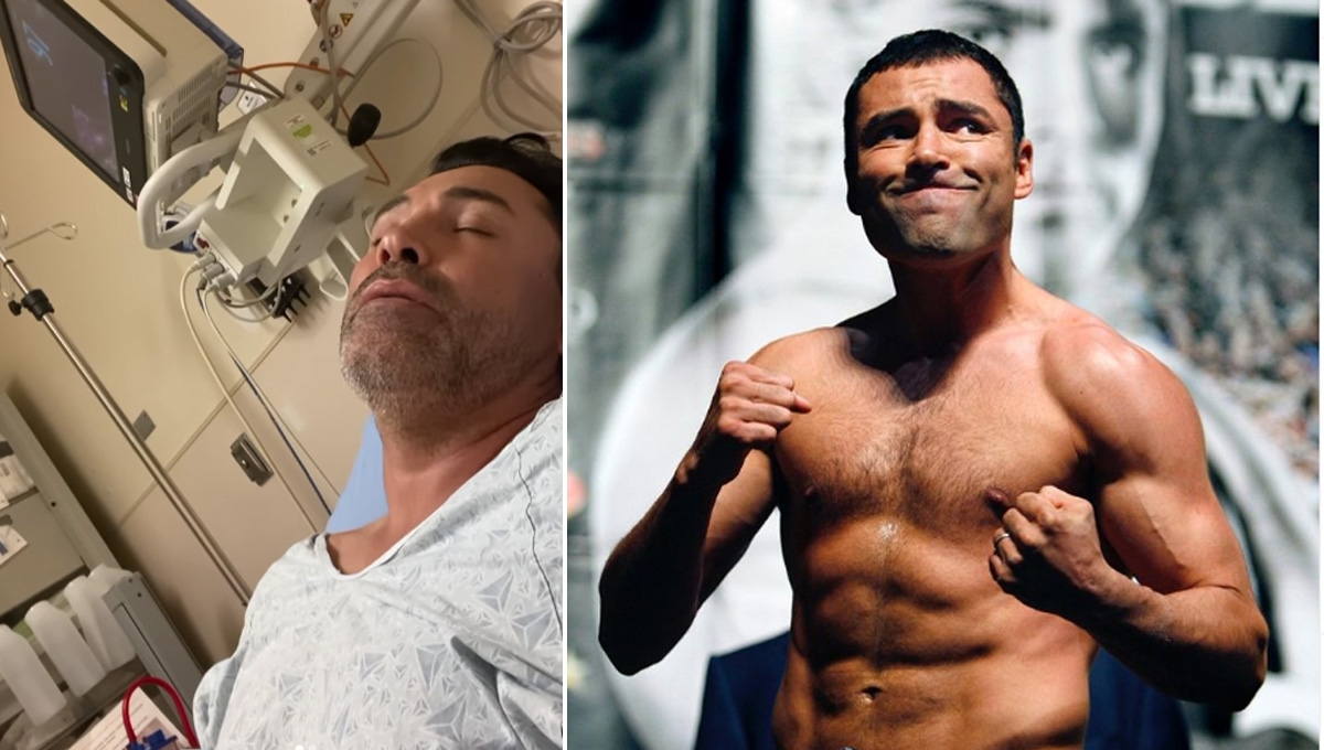 Óscar de la Hoya mandó un mensaje a sus seguidores desde el hospital Óscar de la Hoya mandó un mensaje a sus seguidores desde el hospital