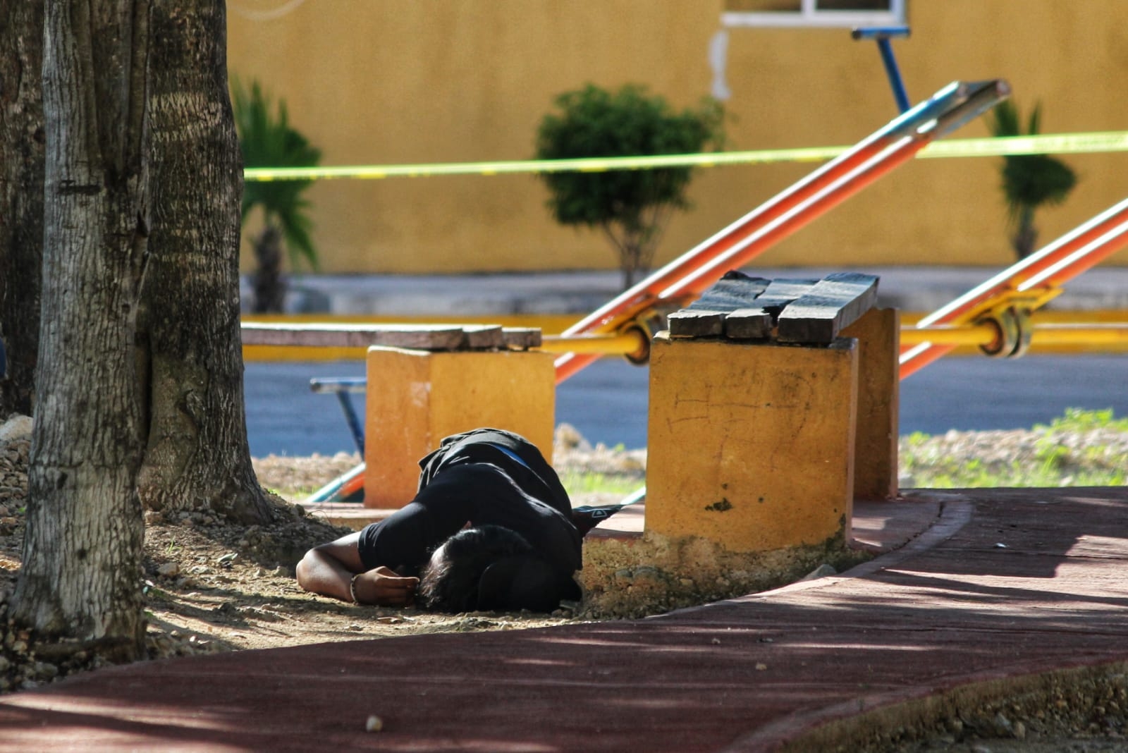 El joven fue identificado como Enrique de J.F.A., de 15 años de edad, originario de Halachó, Yucatán