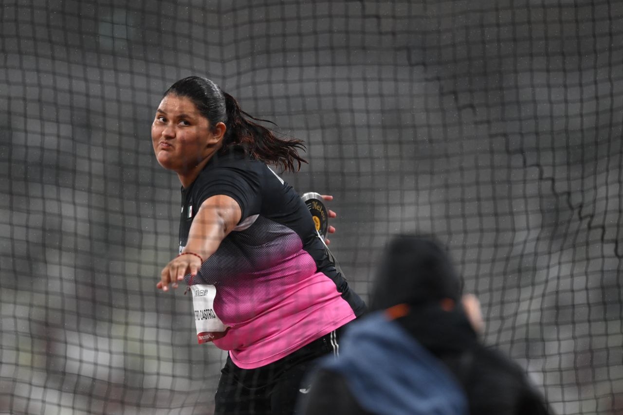 Rosa Carolina Castro obtuvo la medalla de bronce en lanzamiento de disco en los Juegos Paralímpicos de Tokio 2020 Rosa Carolina Castro obtuvo la medalla de bronce en lanzamiento de disco en los Juegos Paralímpicos de Tokio 2020