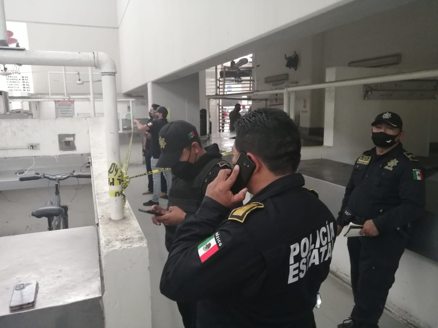 Al llegar los paramédicos, la persona herida no se encontraba en el lugar