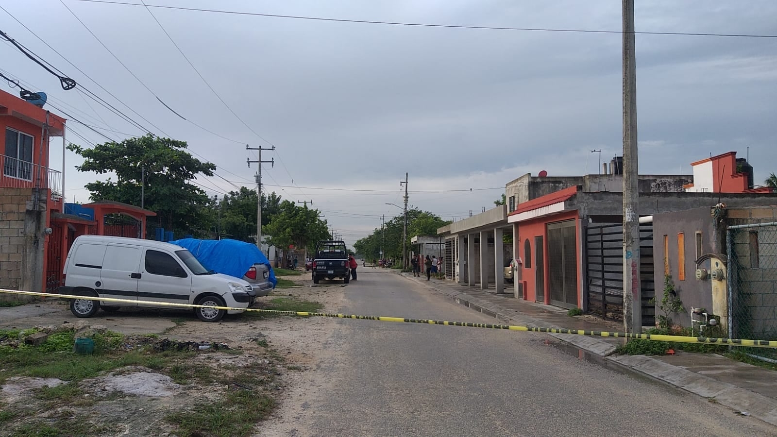 Vecinos de la súper manzana 212 reportaron el hallazgo esta mañana Vecinos de la súper manzana 212 reportaron el hallazgo esta mañana