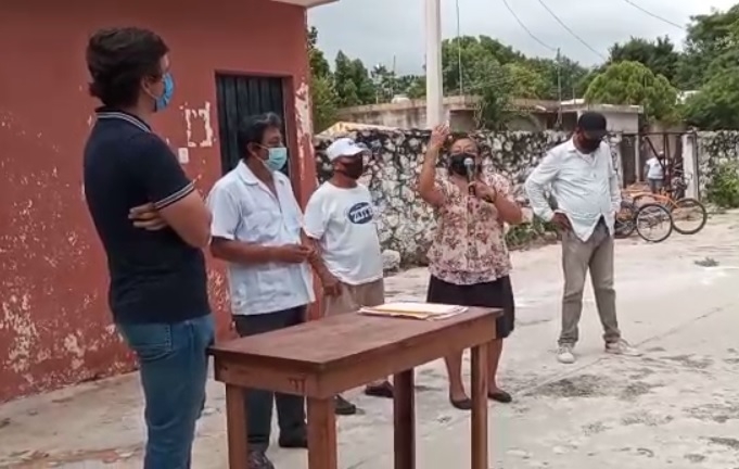 Ejidatarios denuncian irregularidades en la compra de terrenos en Yaxkukul, Yucatán