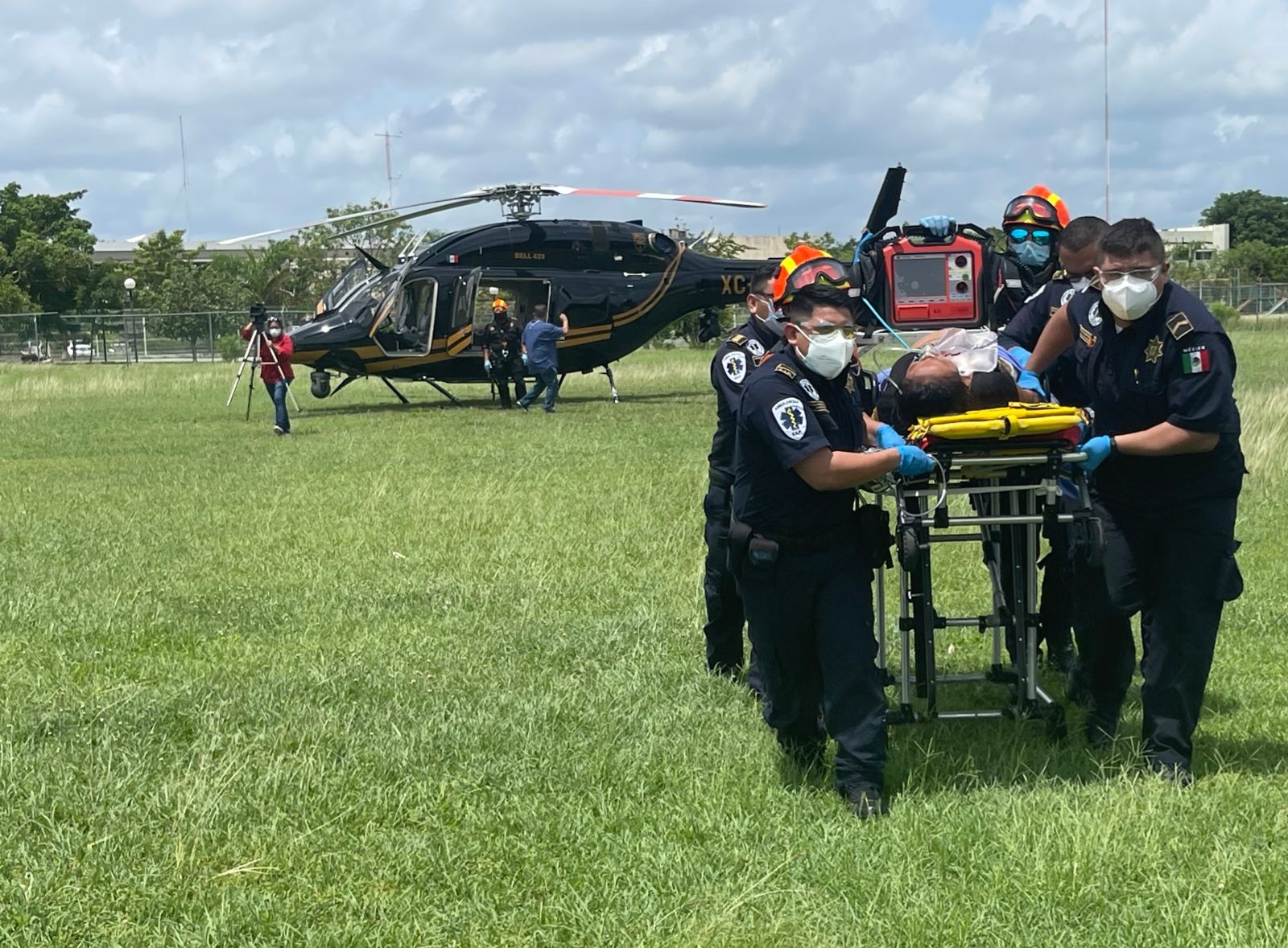 Un abuelito es traslado de urgencia de Tekax a Mérida luego de sufrir un evento vascular cerebral