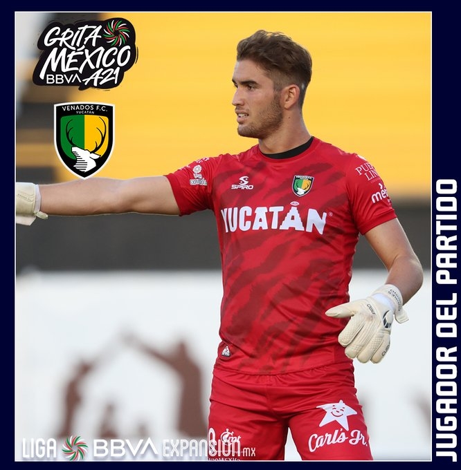 El portero de los Venados fue el jugador del partido