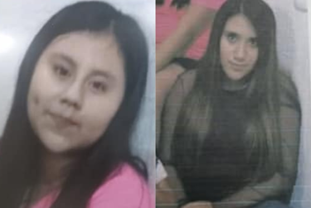 Los familiares de las menores realizaron una manifestación en Cancún el sábado pasado para exigir su localización