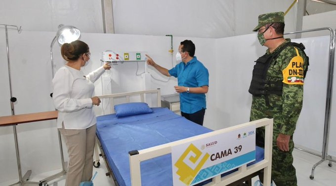 El hospital fue afectado por las lluvias provocadas por la zona de baja presión que cruza el sur de la Península de Yucatán El hospital fue afectado por las lluvias provocadas por la zona de baja presión que cruza el sur de la Península de Yucatán
