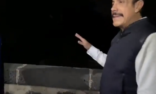 En conjunto con el presidente de Tula, el gobernador verificó el nivel del caudal del río