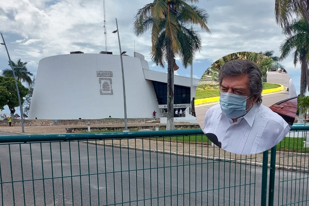 Rogelio Jiménez Pons es uno de los asistentes al informe de Carlos Joaquín en Chetumal