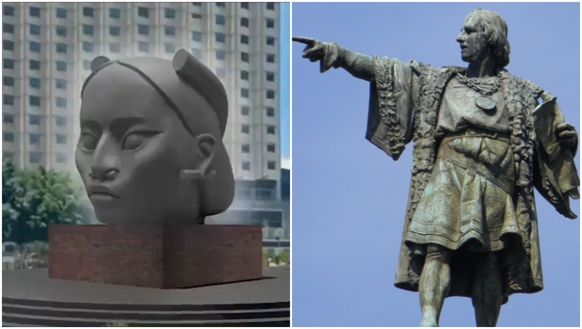 Tlali, que en Náhuatl significa Tierra, es el nombre de la escultura que debutará sobre Paseo de la Reforma en la CDMX. Foto: Especial