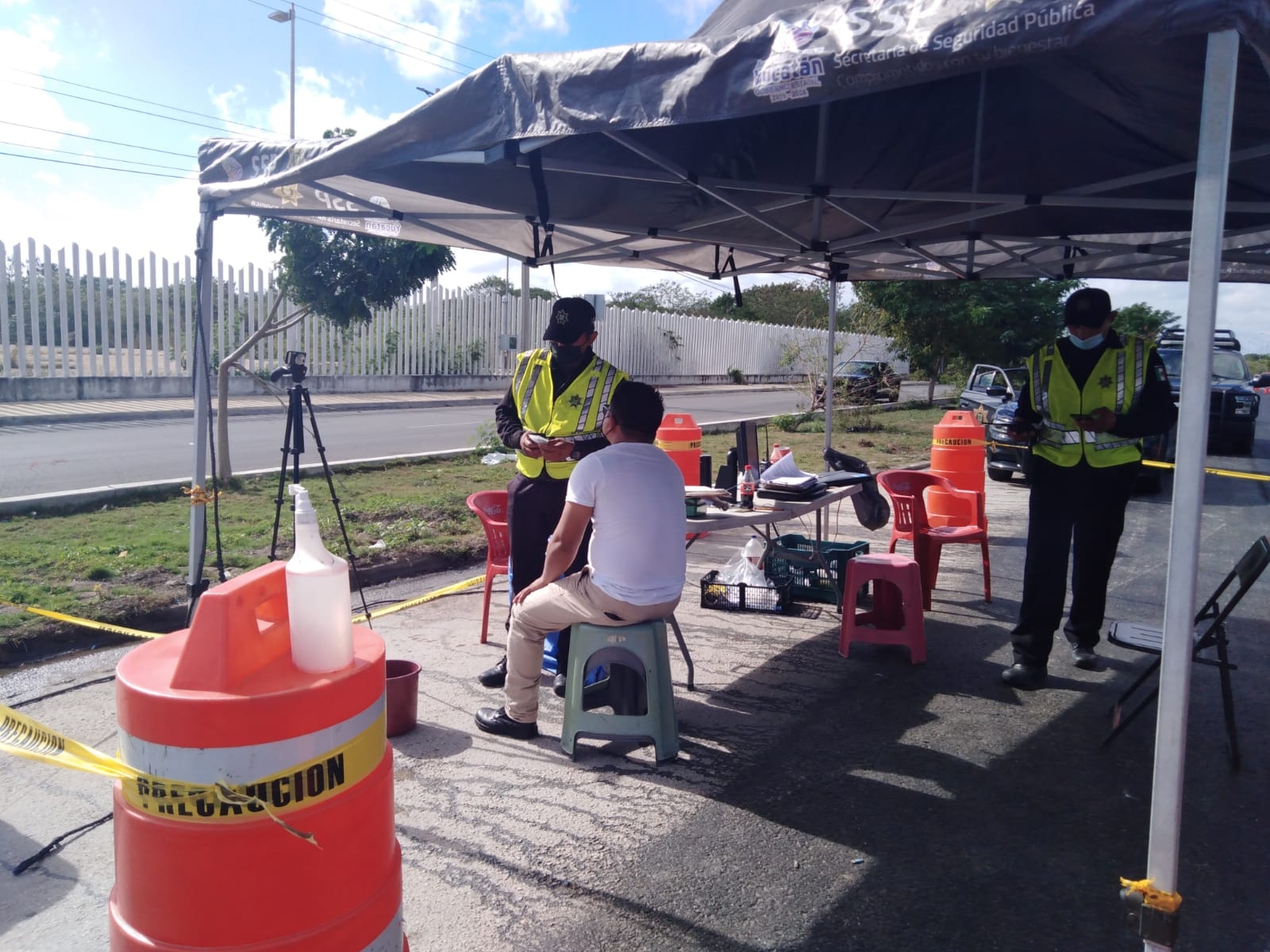 Mantienen operativo de alcoholímetro en el Anillo Periférico de Mérida