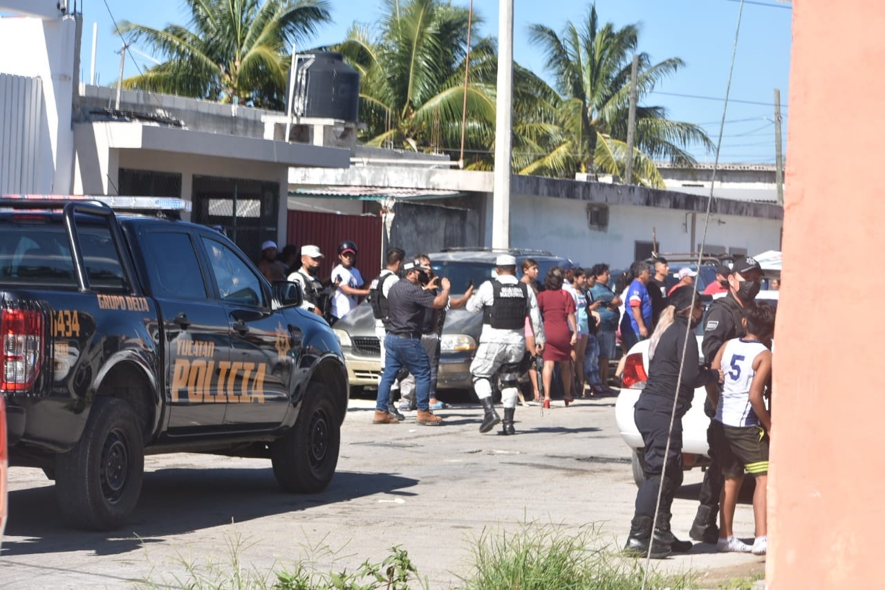 La Policía de Progreso tuvo que intervenir para controlar un altercado en calles del municipio yucateco