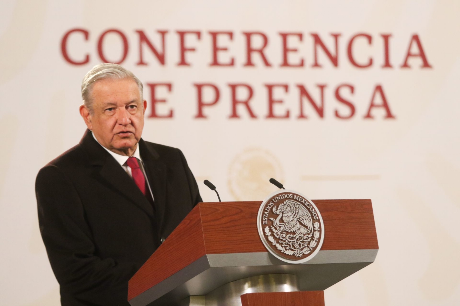 En la mañanera de este lunes AMLO indicó que por la tarde se realizaría la prueba de detección del virus