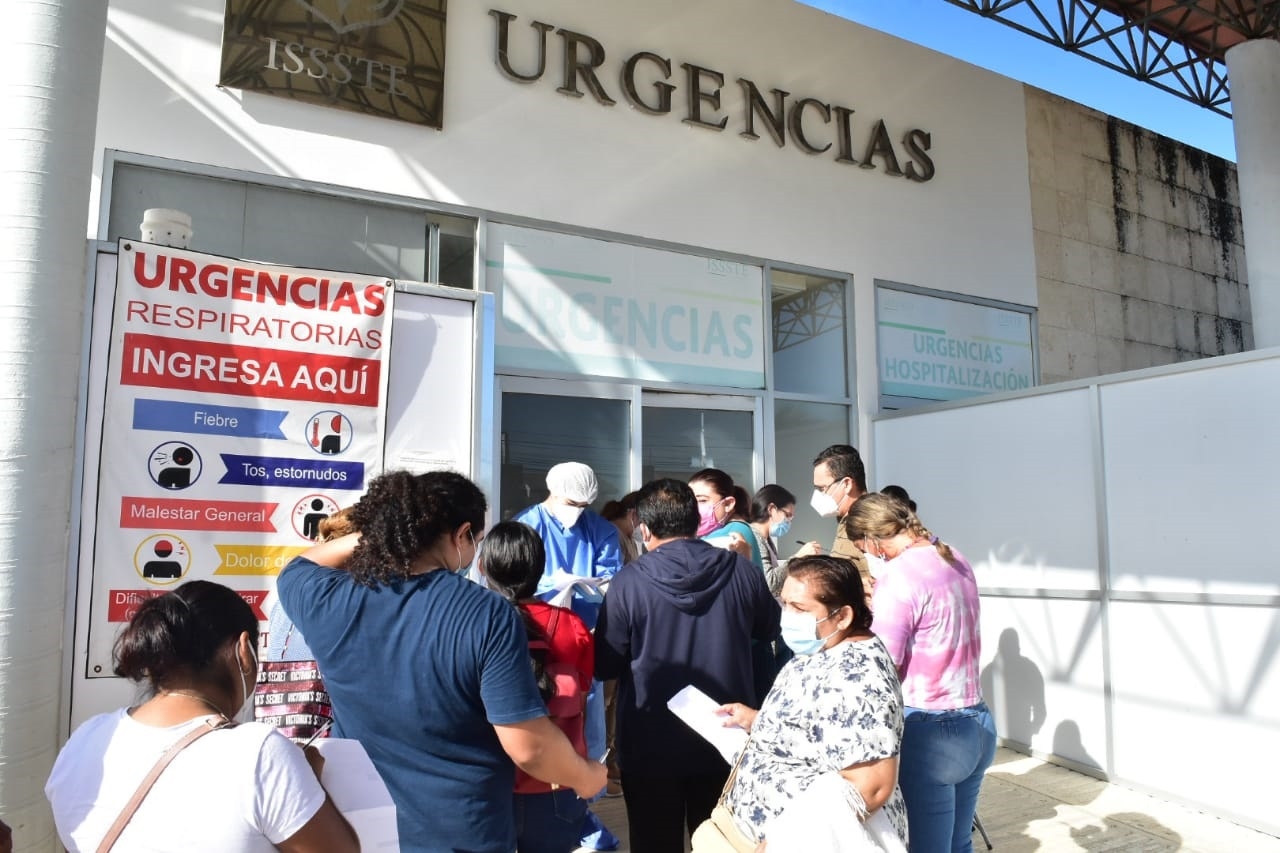 El líder sindical del Issste en Campeche confirmó que sí hay un ligero repunte en casos de COVID-19