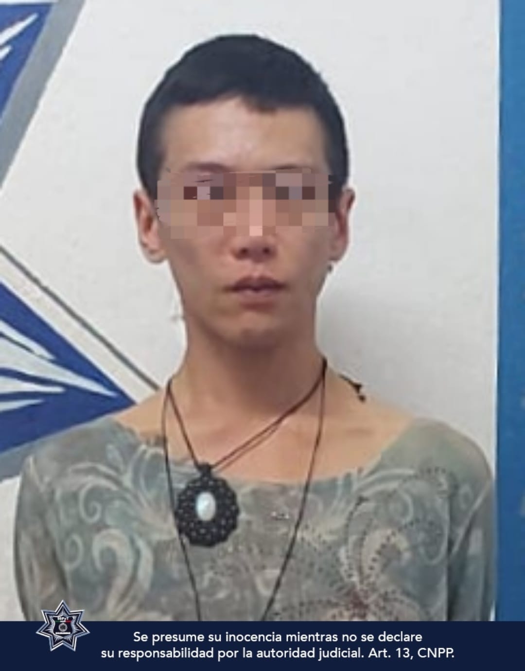 El detenido se identificó como Wakahara "N" de 37 años de edad, originario de Japón