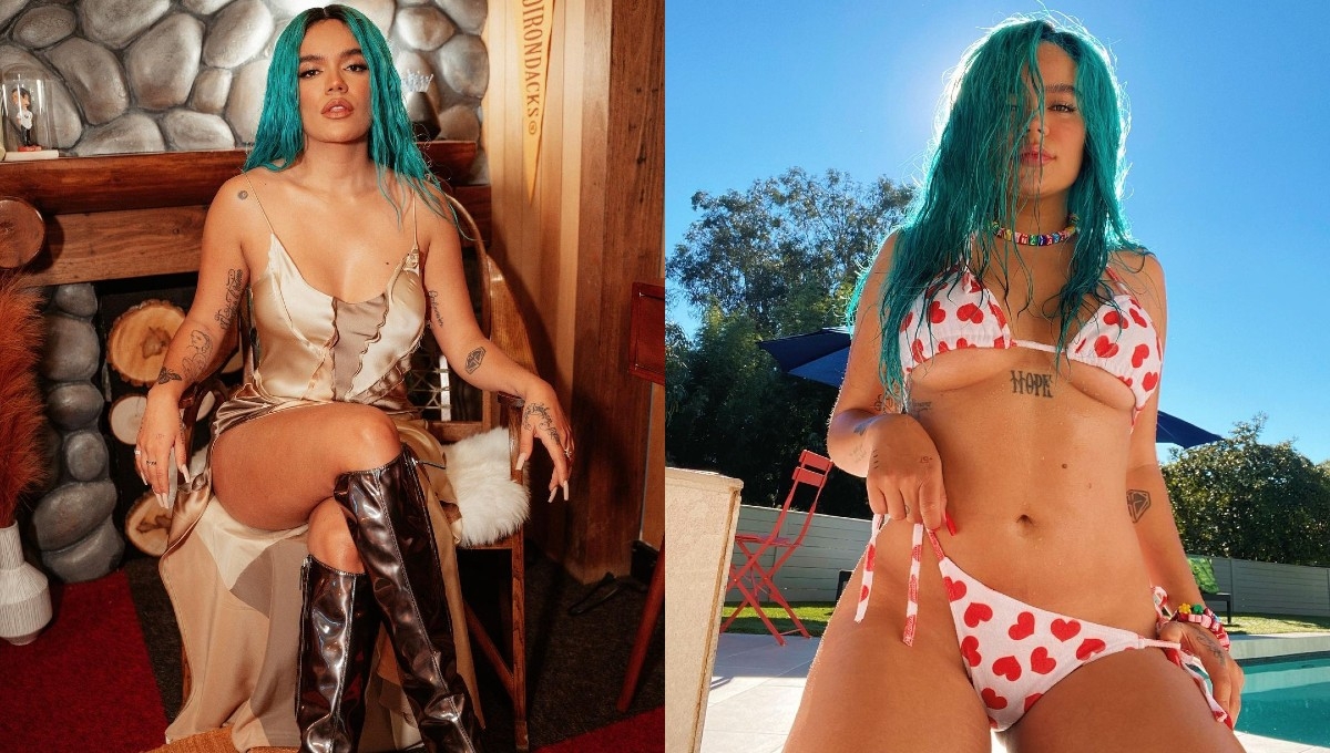 Karol G es mucho más baja de estatura de lo que pudiera imaginarse Karol G es mucho más baja de estatura de lo que pudiera imaginarse