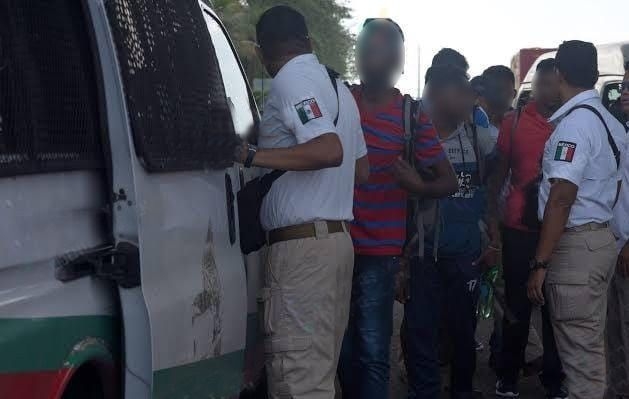 Aseguraron a varios migrantes sin papeles