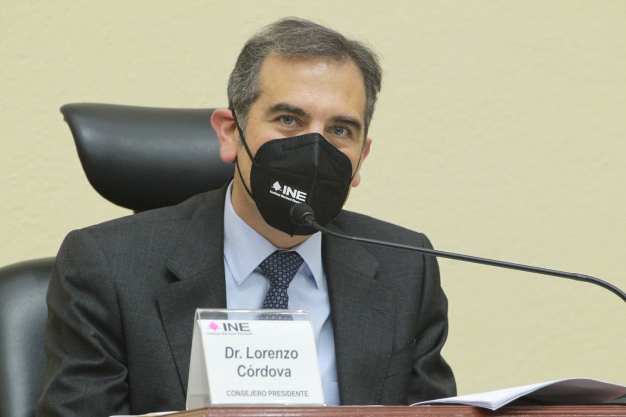 Lorenzo Córdova, consejero presidente del INE Lorenzo Córdova, consejero presidente del INE