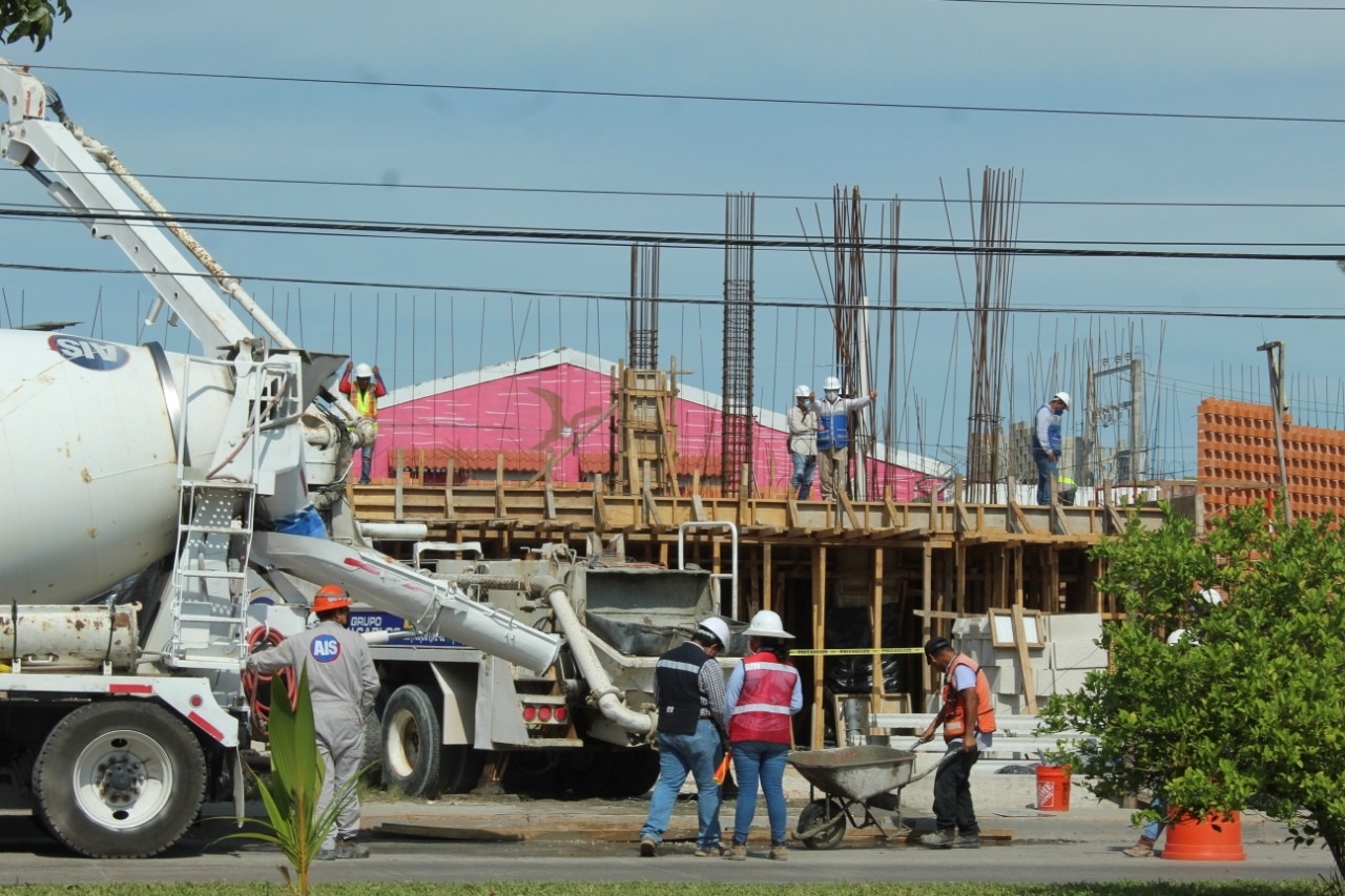 La obra de Renovación III, donde sucedió el accidente en el que perdieron la vida dos albañiles, es la más adelantada La obra de Renovación III, donde sucedió el accidente en el que perdieron la vida dos albañiles, es la más adelantada