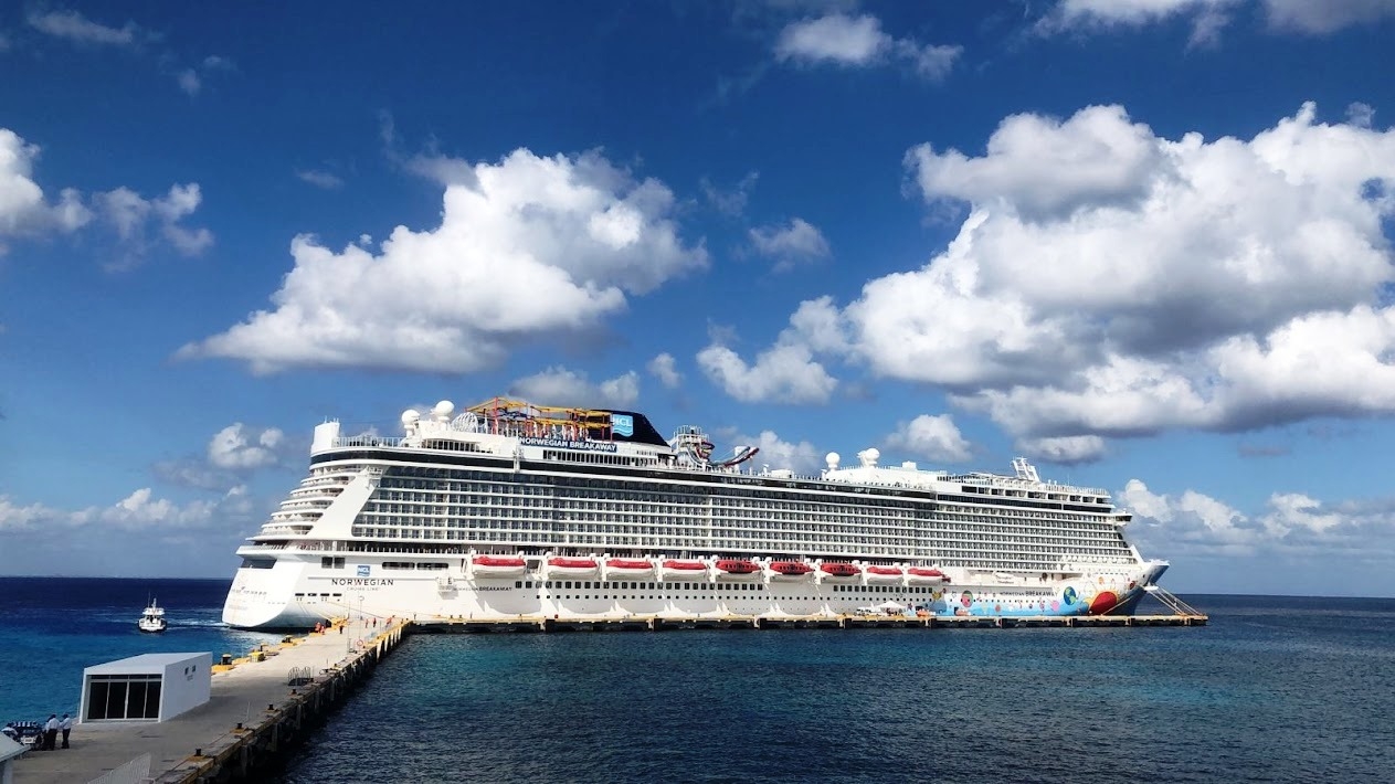 Siete cruceros atracan en Cozumel: se espera derrama de más de un mdd