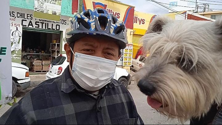 Emigdio Colli Quintana platicó que el objetivo del programa es promover el uso de material reciclable Emigdio Colli Quintana platicó que el objetivo del programa es promover el uso de material reciclable