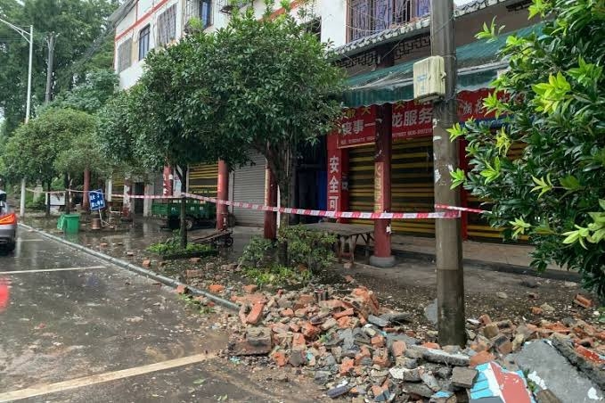 El temblor tuvo lugar cerca de las frontera que separa las provincias de Yunan y Sichuan El temblor tuvo lugar cerca de las frontera que separa las provincias de Yunan y Sichuan
