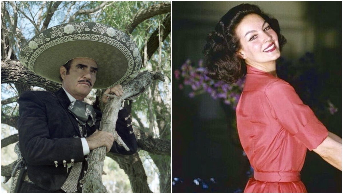 Vicente Fernández conquistó el corazón de muchas mujeres debido a su gran talento para interpretar, una de ellas fue María Félix