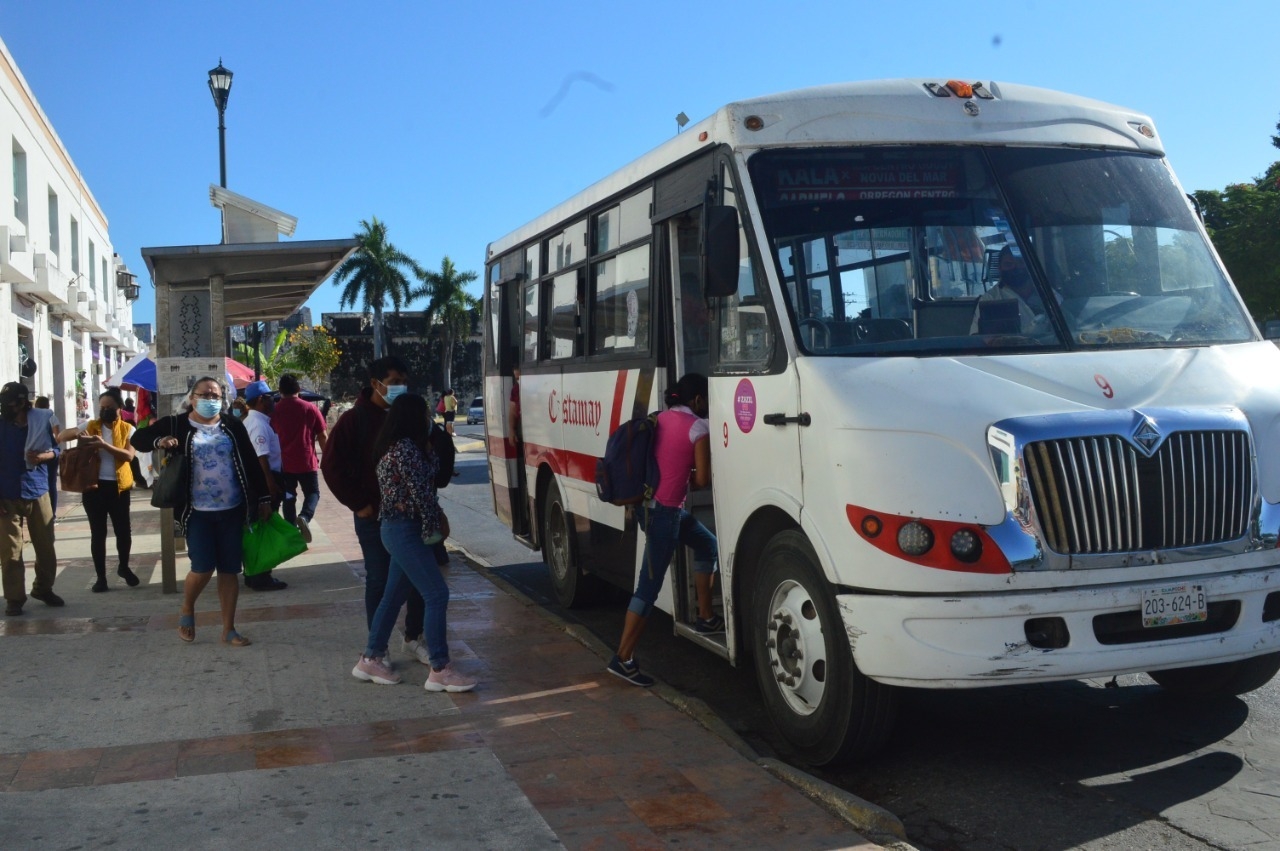 El aforo del 80 por ciento permitido en los camiones del transporte público se instauró cuando nuestra entidad regresó al color verde