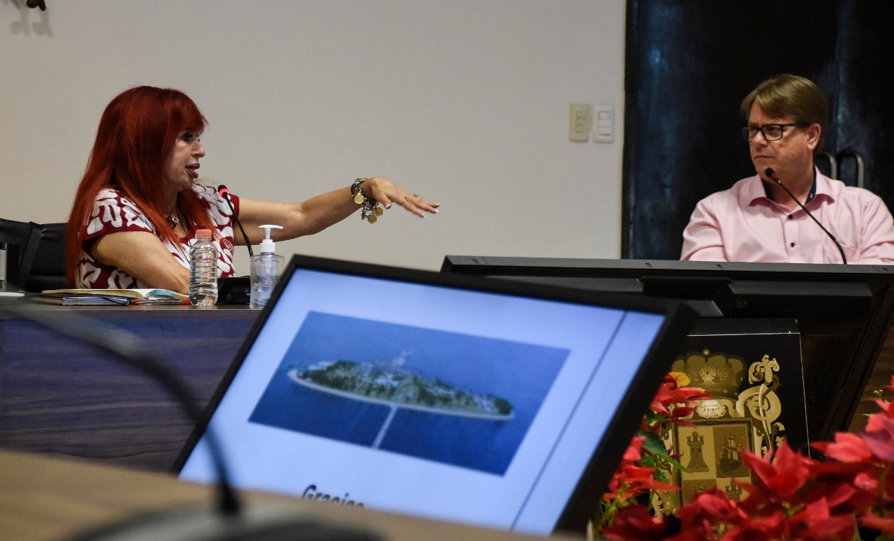 El proyecto es construir una isla artificial