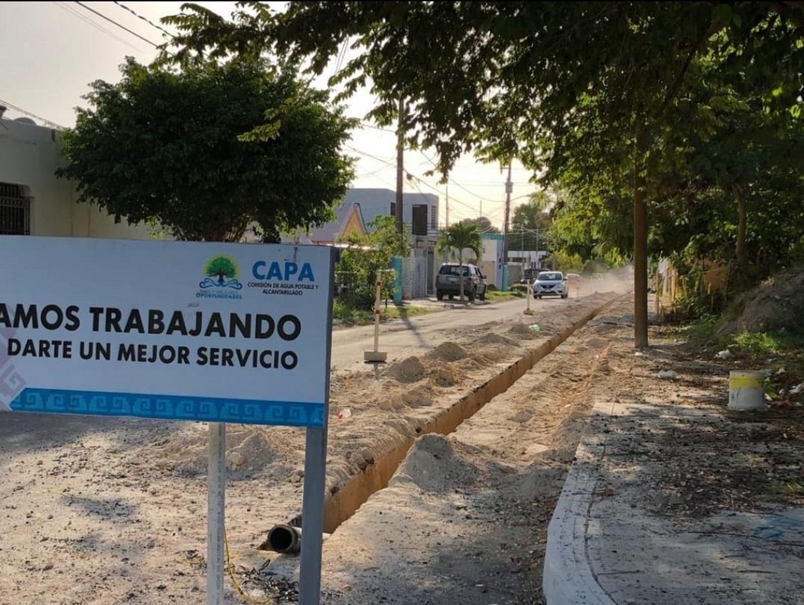 La iniciativa de Ley busca que la CAPA repare las calles y avenidas en Chetumal, cada vez que las rompa para obras