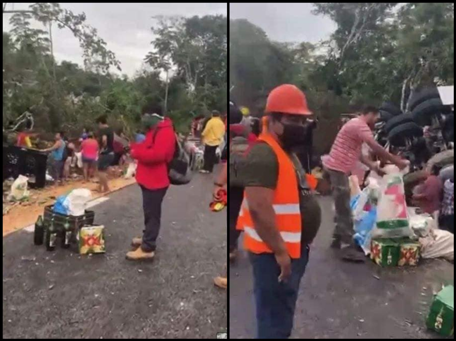 Bomberos ayudaron a rescatar al chofer del tráiler que quedó semiprensado Bomberos ayudaron a rescatar al chofer del tráiler que quedó semiprensado