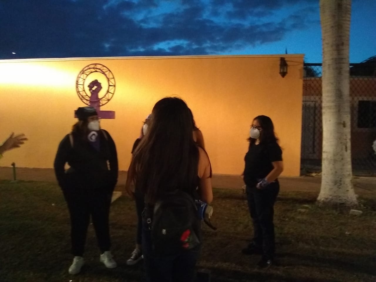 La personas se reunieron par aprotestar