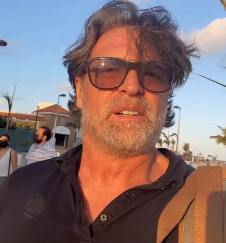 Juan Soler compartió en su cuenta de Instagram estar maravillado en su visita a Progreso