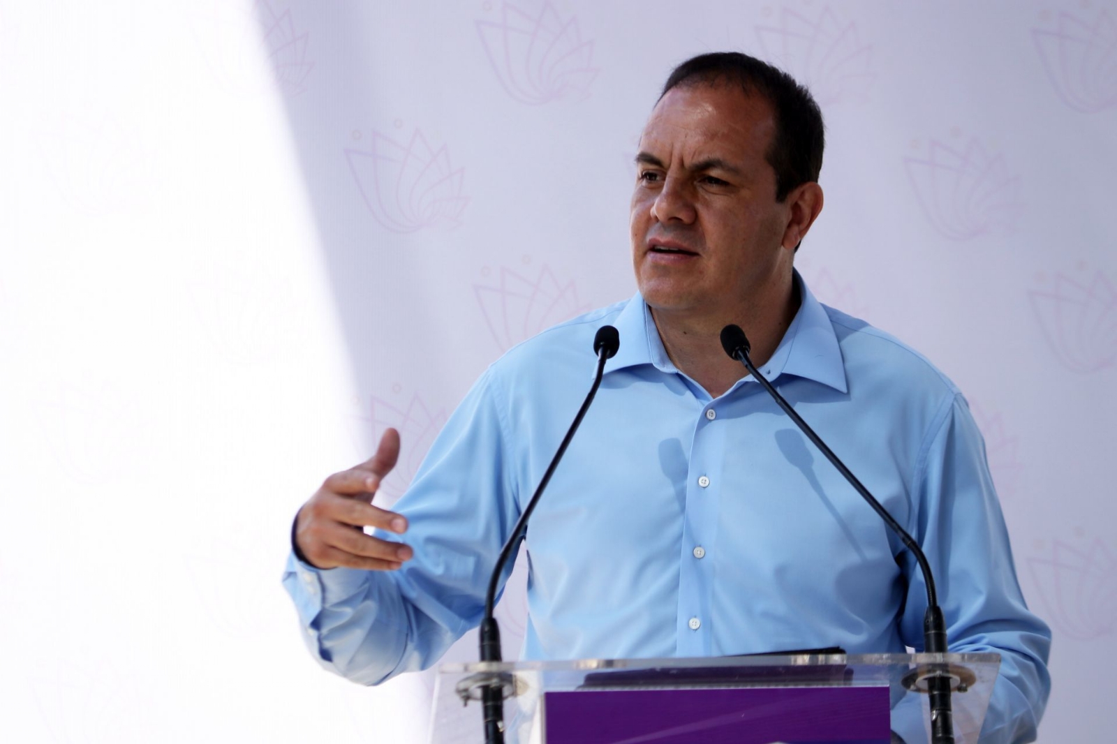 La denuncia del ex secretario de Seguridad Pública de Morelos contra el gobernador fue por delincuencia organizada y delitos contra la salud.