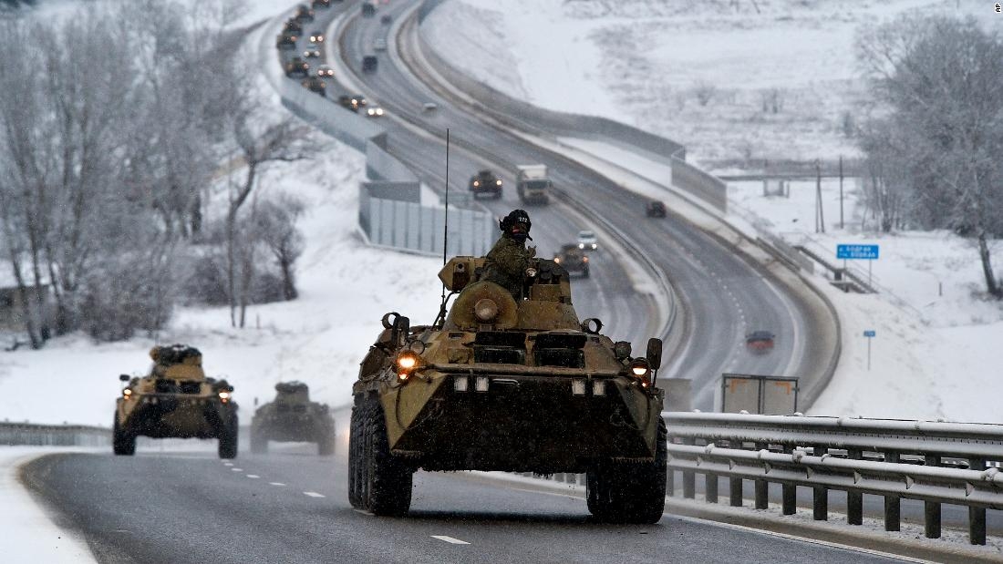 Ucrania se prepara para una invasión. Foto: Captura de Pantalla CNN
