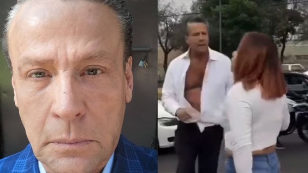 Alfredo Adame asegura que la mujer le robó una cadena, por lo que procederá legalmente contra ella.