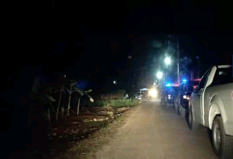 Los primeros en arribar al sitio fueron los elementos de la Policía Municipal de Chemax