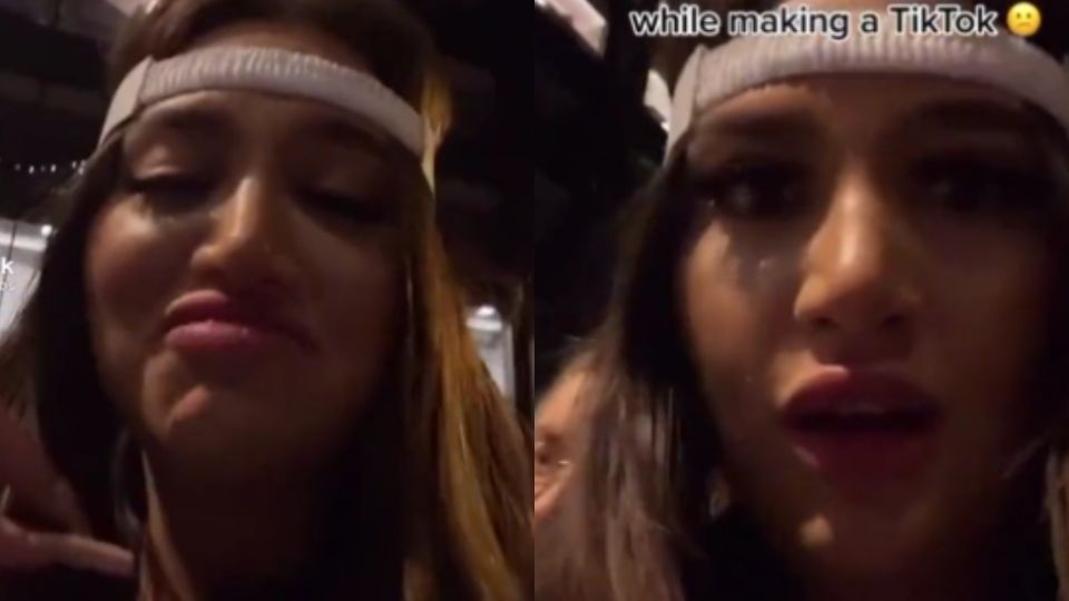 Fue a través de la aplicación de videos cortos, TikTok, en donde se viralizó el inesperado momento mientras se hacía un trend. Fue a través de la aplicación de videos cortos, TikTok, en donde se viralizó el inesperado momento mientras se hacía un trend.