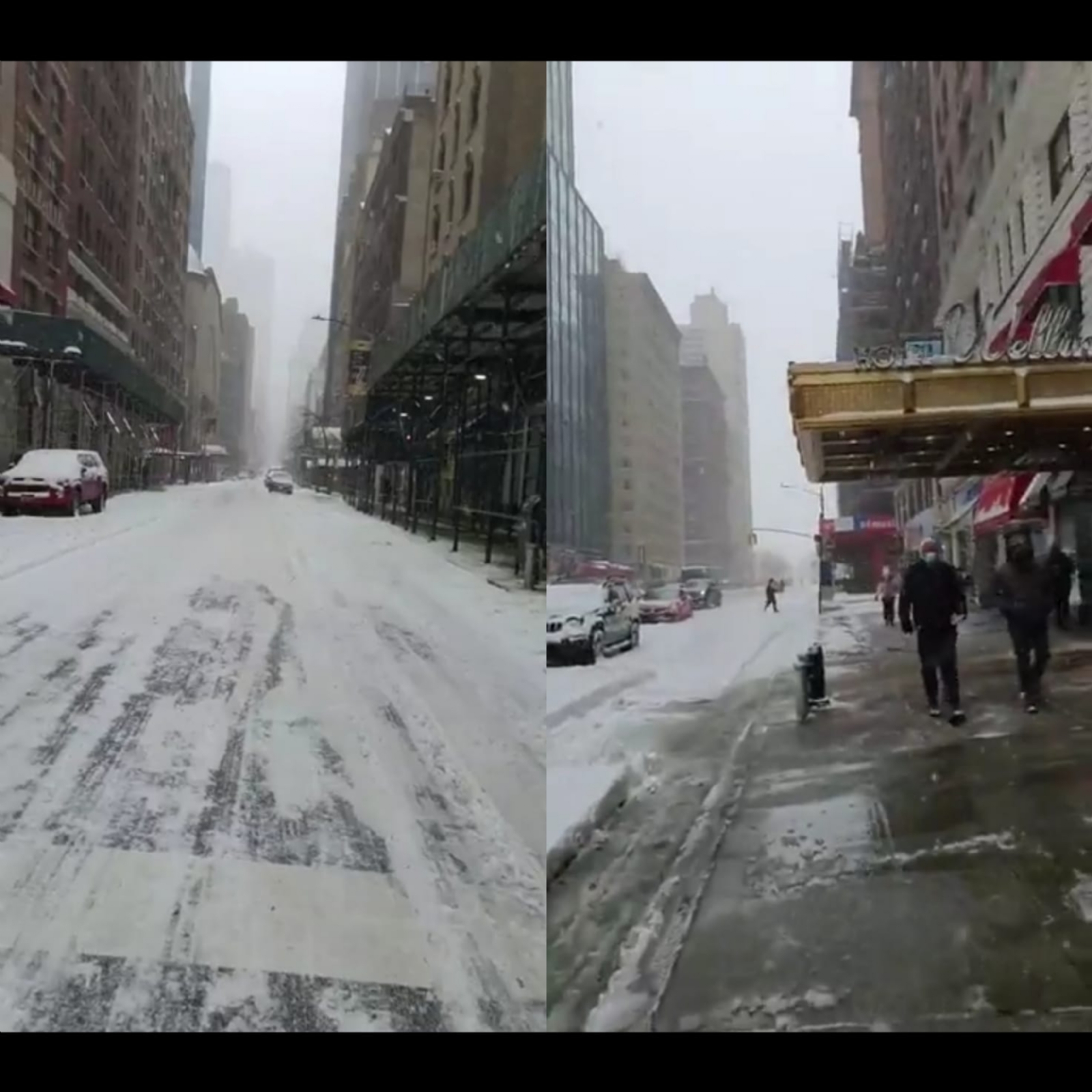 La acumulación de nieve y los fuertes vientos ha semiparalizado las actividades en parte de los Estados Unidos