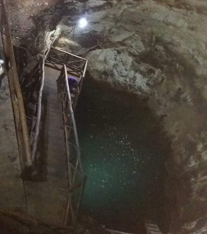 Pobladores están a la espera de recursos para la remodelación de la infraestructura del cenote.